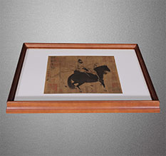 黄龙书画装裱配框服务案例